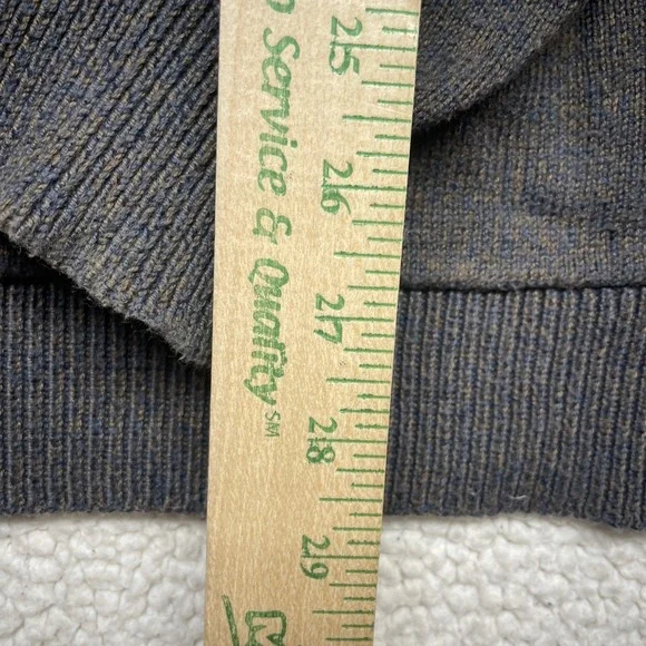 Hippy Tree Nomad Division Hoodie Men's XL Brown Knit Pocket Outdoor - Picture 5 of 9